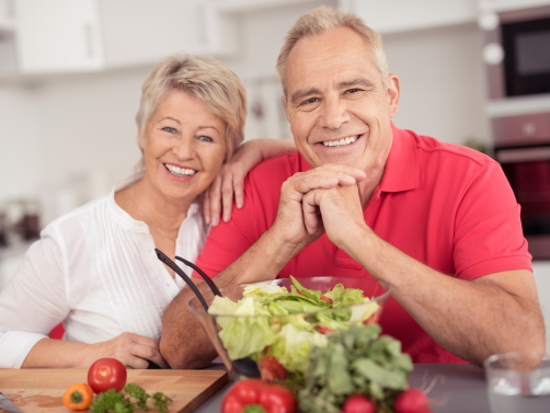 Healthy meals in our senior living community in Los Angeles