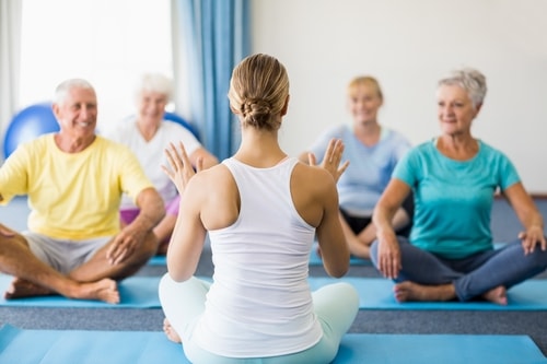 Senior Living Activities: Yoga