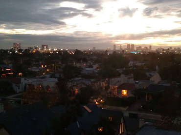 Dusk at City View 