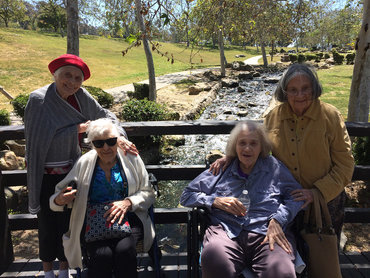 Friends at the park. 