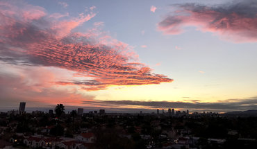 Sunset at City View Enjoy glorious sunsets from our rooftop.