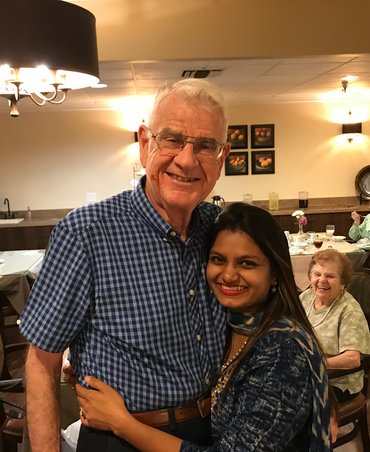 Father's Day We have fun and unique entertainment. David really enjoyed our Bollywood dancer!