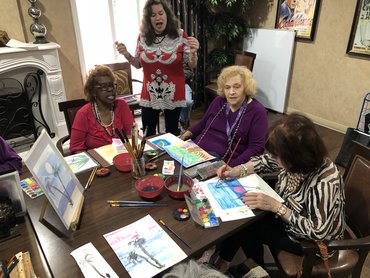 Art Classes We keep things exciting with a variety of classes to attend.